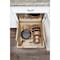 Rev-A-Shelf Maple Veneer, Light Brown, 14.5 in W, 18.23 in H, 22.25 in D, 22.25 in L, Light Brown 4CW2-18SC-1 - alternate 2